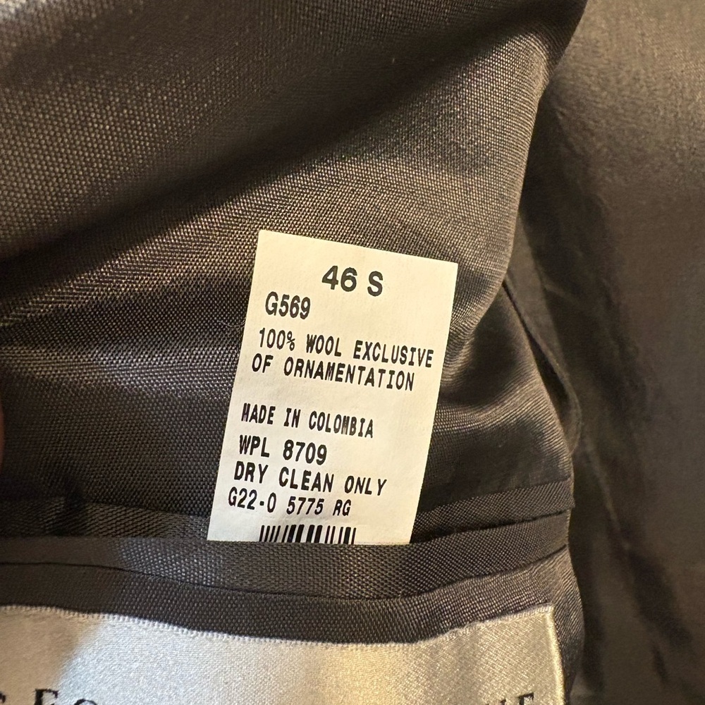 Geoffrey Beene Gray Patterned Blazer - image 6